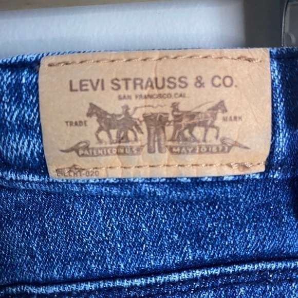 Levi's Girls Navy Denim Bootcut Jeans Size 6 - Picture 2 of 14